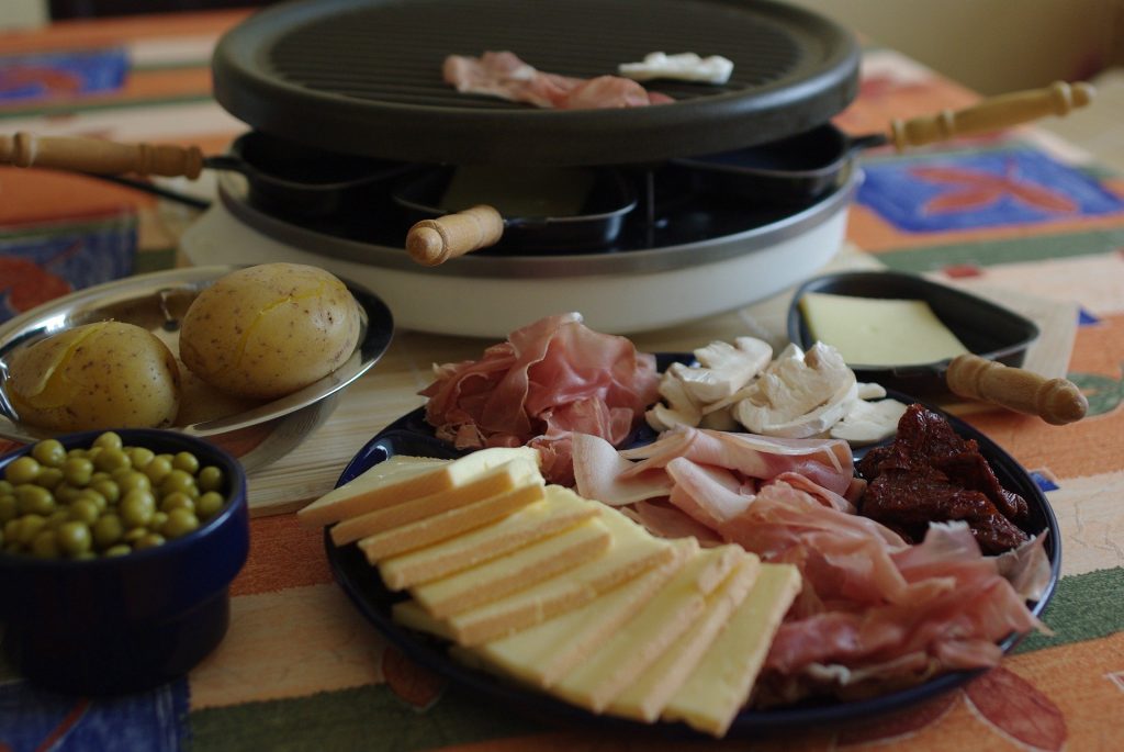 Raclette-fromage-jambon-patate-appareil