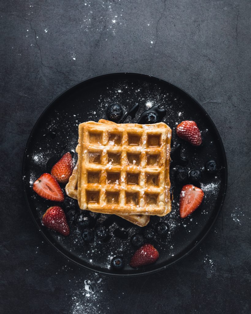 gaufre-avec-des-fraises